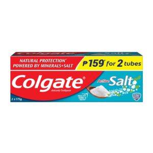 Colgate Toothpaste Active Salt Twinpack 180g