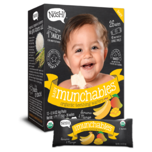 Nosh! Baby Munchables Banana & Mango 26Wafers