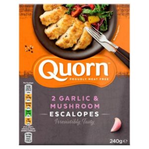 Qourn Garlic And Mushroom Escalopes 240g