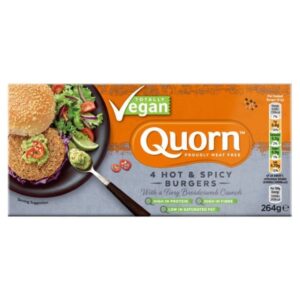 Qourn Vegan Hot And Spicy Burger 264g