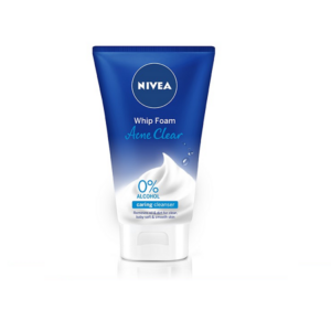 Nivea Whip Foam Acne Clear 0% Alcohol Cleanser 100ml