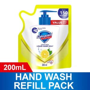 Safeguard Lemon Fresh Liquid Hand Soap Refill 200ml