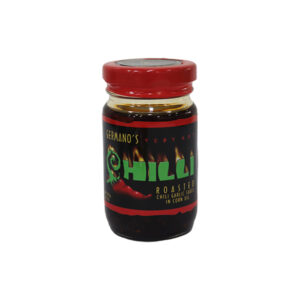 Germanos's Chilli Roasted Chili Garlic Sauce in Corn Oil 100g