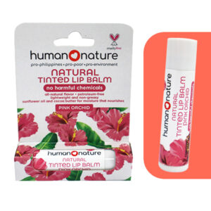 Human Nature Natural Tinted Lip Balm Pink Orchid
