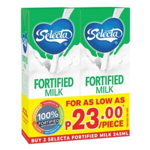 Buy 2 Selecta Fortified Filled Milk 245ml