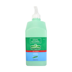 Green Cross Ethyl Alcohol Hypoallergenic With Moisturizer 70% Solution 500mL