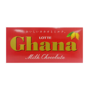 Lotte Ghana Milk Chocolate 120x55g