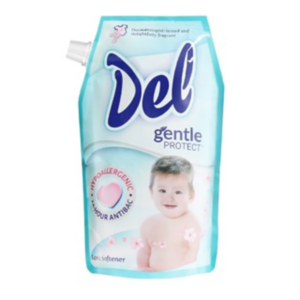 Protect Your Fabrics with Del Fabric Softener Gentle Protect Sup 1L
