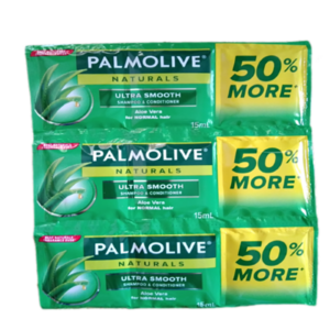 Palmolive Naturals Shampoo Healthy & Smooth Triple Chamber 11 Plus 1