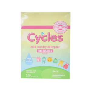 Cycles Mild Laundry Powder Detergent For Babies 1Kg