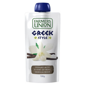 Farmers Union Greek Style Yogurt Vanilla 130g