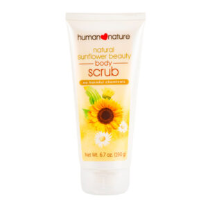 Human Nature Natural Sunflower Beauty Body Scrub 190g