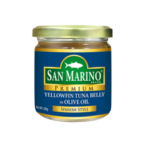 San Marino Premium Yelllowfin Tuna Belly in Olive Oil 200g