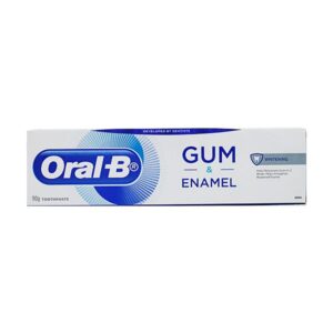 Oral B Toothpaste Gum and Enamel Whitening 90g