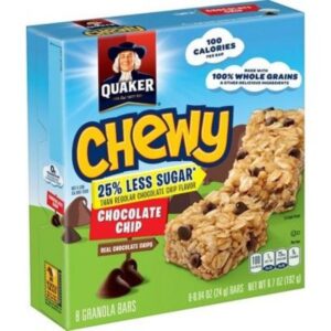 Quaker Chewy Bar Shop 8Ct