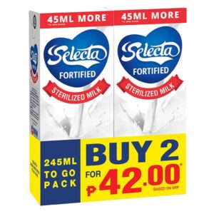 Selecta Sterilized To Go Pack 245ml
