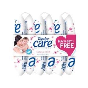 Tender Care Sakura Baby Soap 55g (Buy 5 Get 1 Free)
