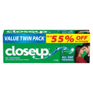 Close Up Anti-Bacterial Toothpaste Menthol Fresh 175g