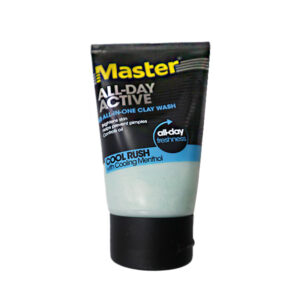 Master All-Day Active Cool Rush With Cooling Menthol Clay Wash 100g