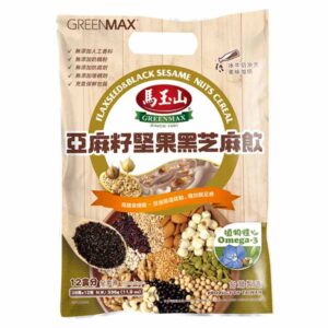 Greenmax Flaxseed And Black Sesame Nuts Cereals 28g