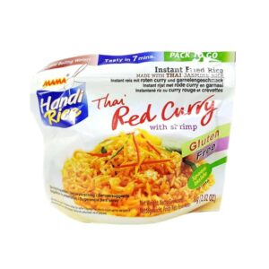 Mama Instant Fried Rice Thai Red Curry With Shrimp 80g