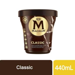 Magnum Pint Classic Ice Cream 440mL