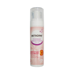 Betadine Feminine Foam Wash Moist Calendula 200ml