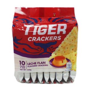 Tiger Crackers Leche Flan Flavored 10 pcs