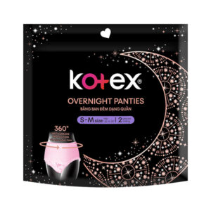 Kotex Overnight Panties 2 Pieces Small to Medium Size