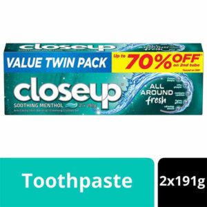 Close Up All Around Fresh Soothing Menthol 191g