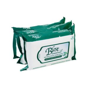 Blest Antibacterial Wipes Eucalyptus 60s