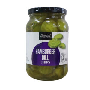 Essential Everyday Pickle Hamburger Dill Chips 16oz