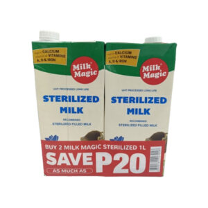 Buy 2 Milk Magic Sterilized Milk 1L