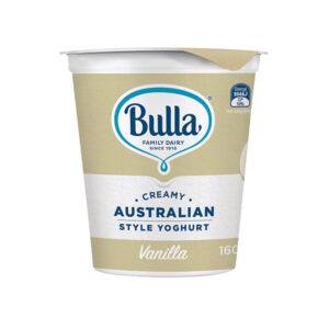 Bulla Australian Style Yogurt Vanilla 160g