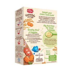 Alternative view of Cerelac Homestyle Porridge Rice And Veggies 200g