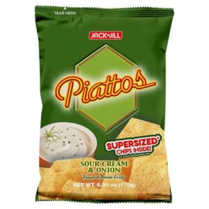 Piattos Sour Cream and Onion Supersized Pack 170g
