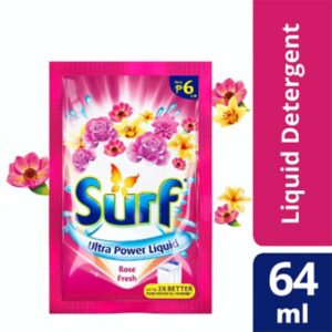 Surf Rose Fresh Laundry Liquid Detergent 64ml
