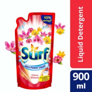 Surf Cherry Blossom Laundry Liquid Detergent 900ml