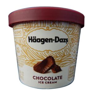 Haagen Dazs Chocolate Ice Cream 3.6oz