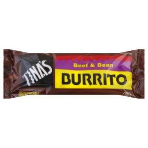 Tina's Beef & Bean Burrito 4oz