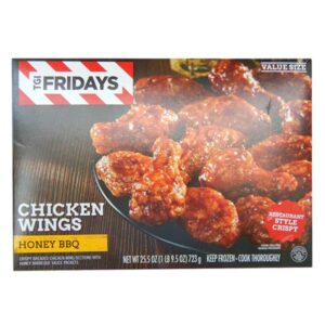 Tgi Fridays Chicken Wings Honey Bbq Value Size - 25.5 0Z