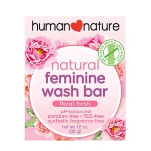 Human Nature Feminine Wash Bar Floral Fresh 35g