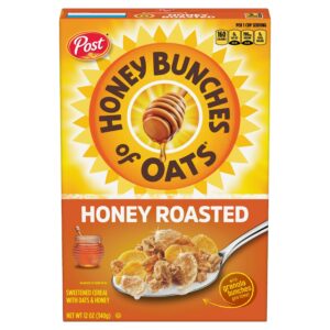 Post Cereal Honey Bunches of Oats Honey Roasted 12oz