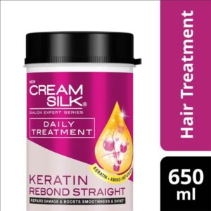 Cream Silk Treatment Keratin Rebond Straight 650ml