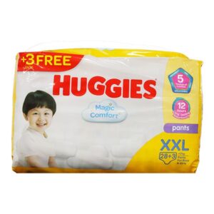 Huggies Magic Comfort Pants XXL Jumbo 31's