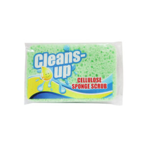 Cleans-Up Cellulose Sponge Scrub