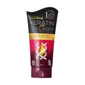 Argan Beauty Keratin with Collagen Daily Treatment Color Protect Plus Lavender Extract 180ml