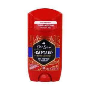 Old Spice Anti-Perspirant and Deodorant Invisible Stick Captain 2.6oz
