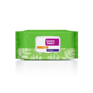 Savers Select Cleansing Wet Wipes Fresh Scent 80 Sheets
