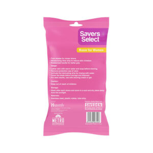 Alternative view of Savers Select Fixed Head Twin Blade Disposable Razor 5+1 Value Pack For Women